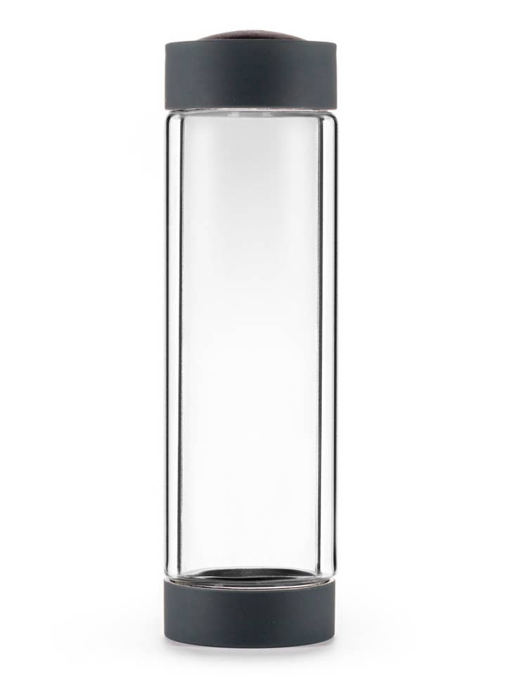 ViA HEAT Insulating Crystal Tea Bottle without GemPod for wholesale by VitaJuwel USA