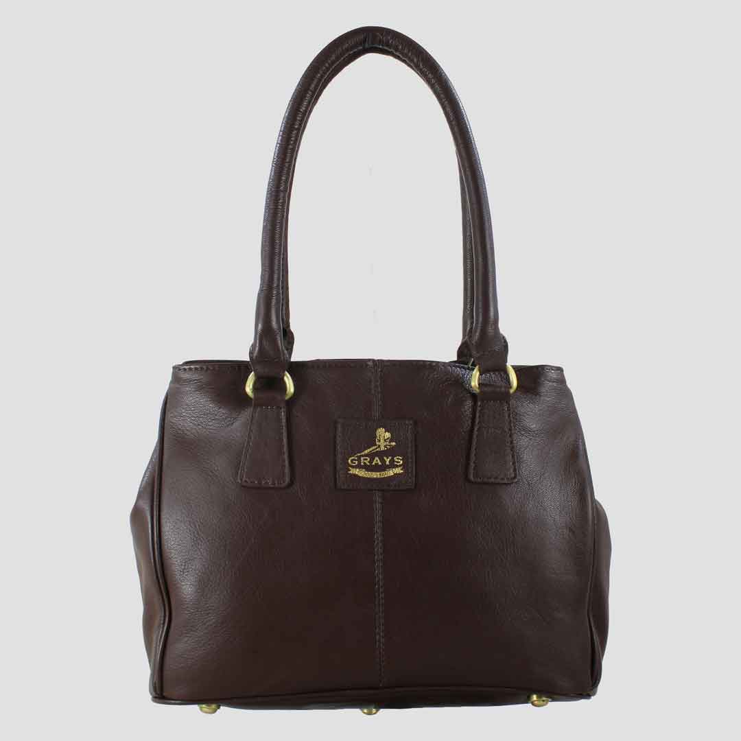 REMOVED BRAND – wholesale Top handle bag – women's – Sadie Handbag with Snaffle in Brown2