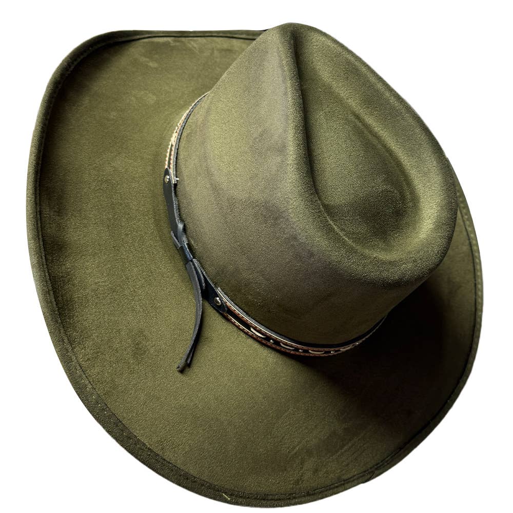 American Hat Makers - Wholesale Cowboy Hat - Unisex - Cowboy Suede Hat - Style Ace High14