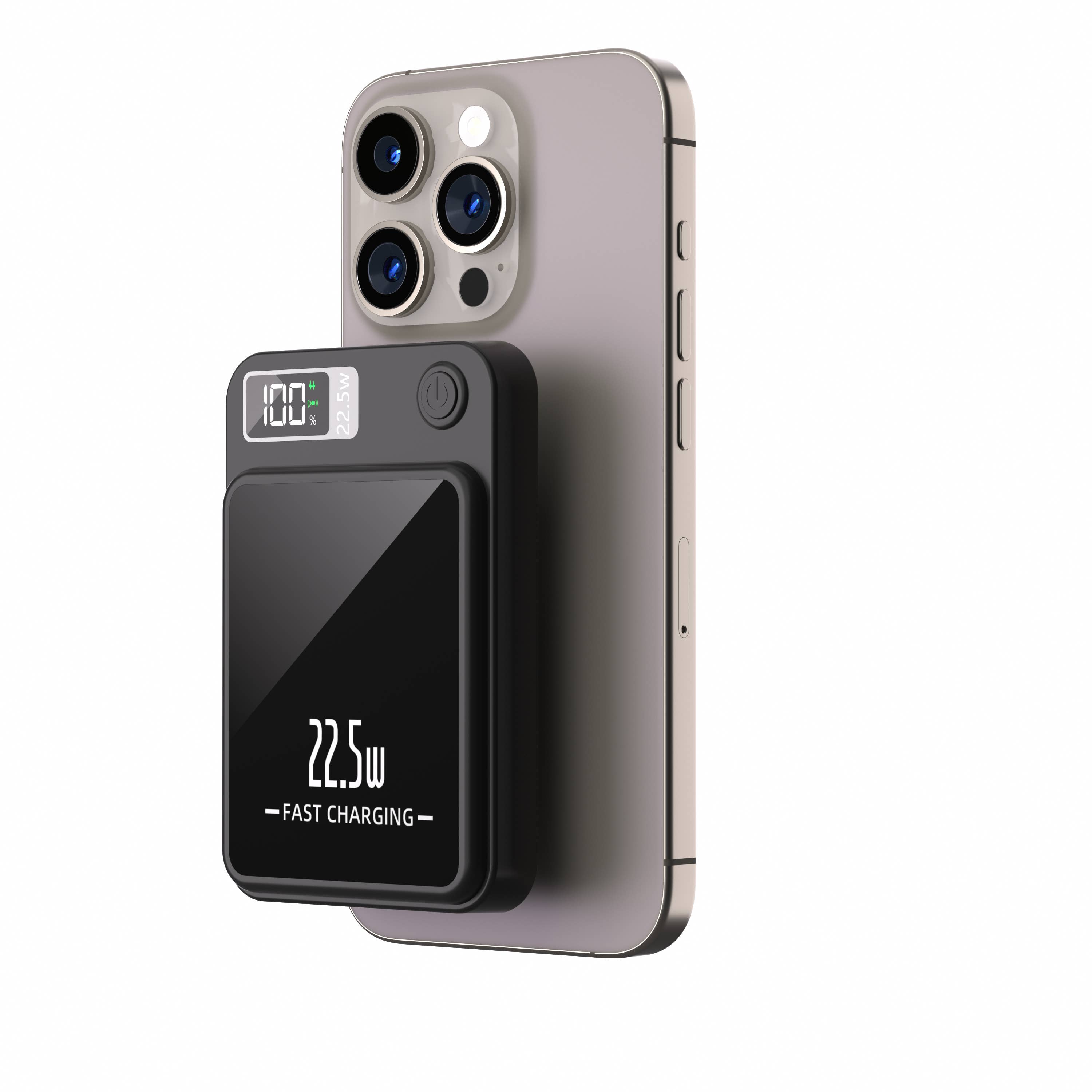 LAX Gadgets - Vendita all'ingrosso Caricatori portatili - Power Bank MagSafe 7200mAh - Ricarica ad alta velocità, confezione vendita3