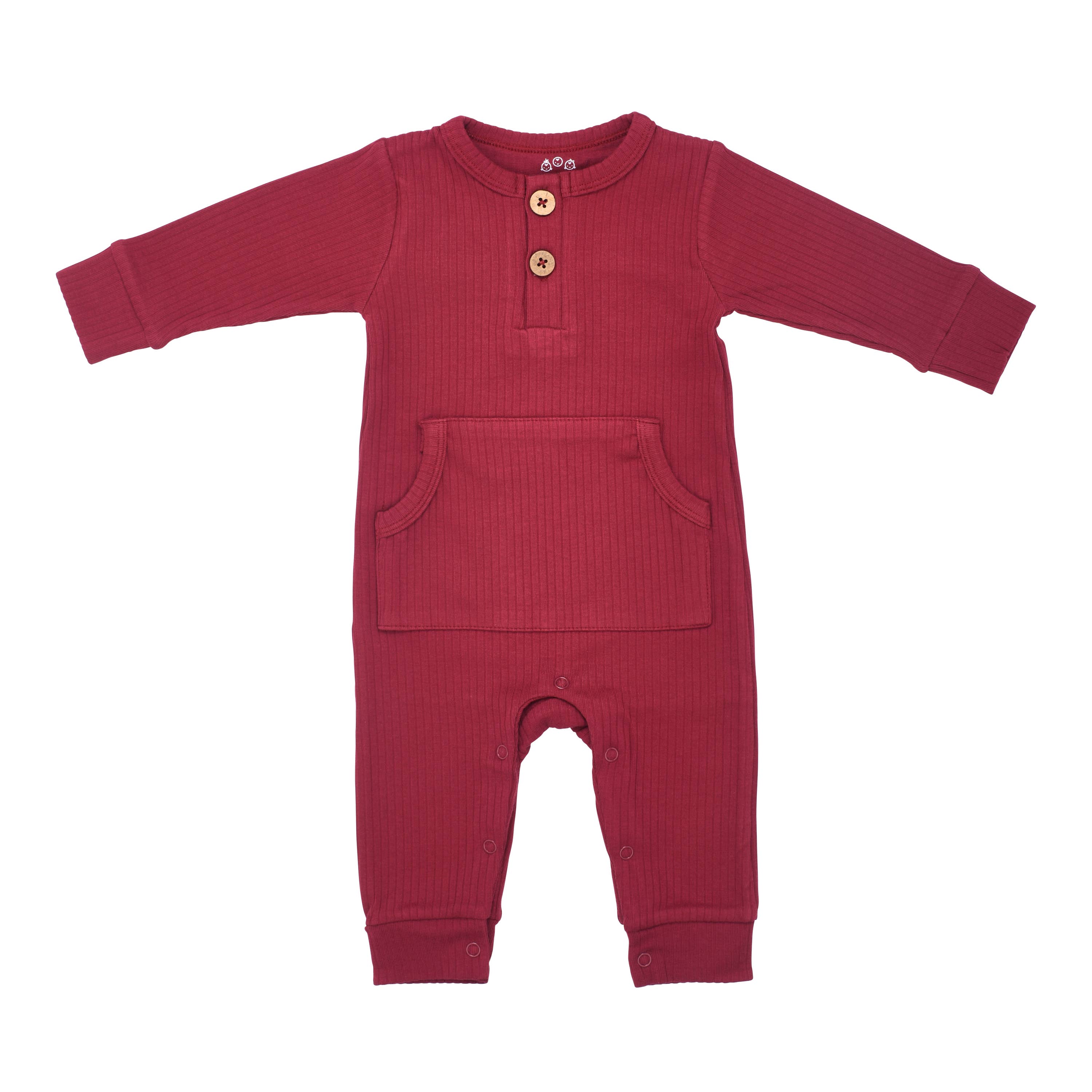 Three Little Tots - Wholesale Rompertje - Baby - Baby ribgebreide romper met zakken70