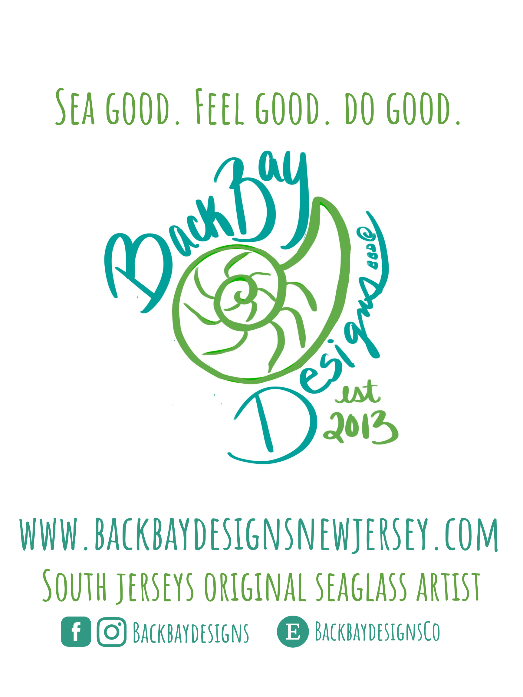 Back Bay Designs - Wholesale Art Print - Dockside MINI - Sea Glass Art - 6x6 Framed6