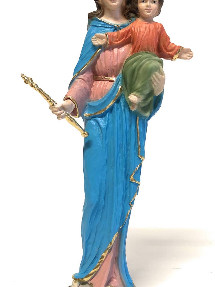 Mary Hjälp av kristna staty 30 cm harts för wholesale av Costa Articoli Religiosi