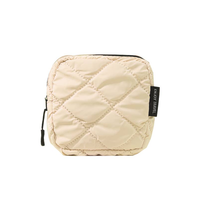 NARWEY INC - Wholesale Makeup/Cosmetic Bag - Quilted Diamond - Pattern Lipstick & Cosmetic Pouch0