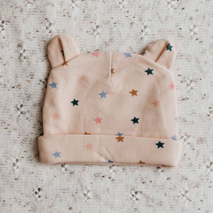 Bencer & Hazelnut - Wholesale Newborn/Knit Hat - Baby - Newborn Beanie - Summer Stars