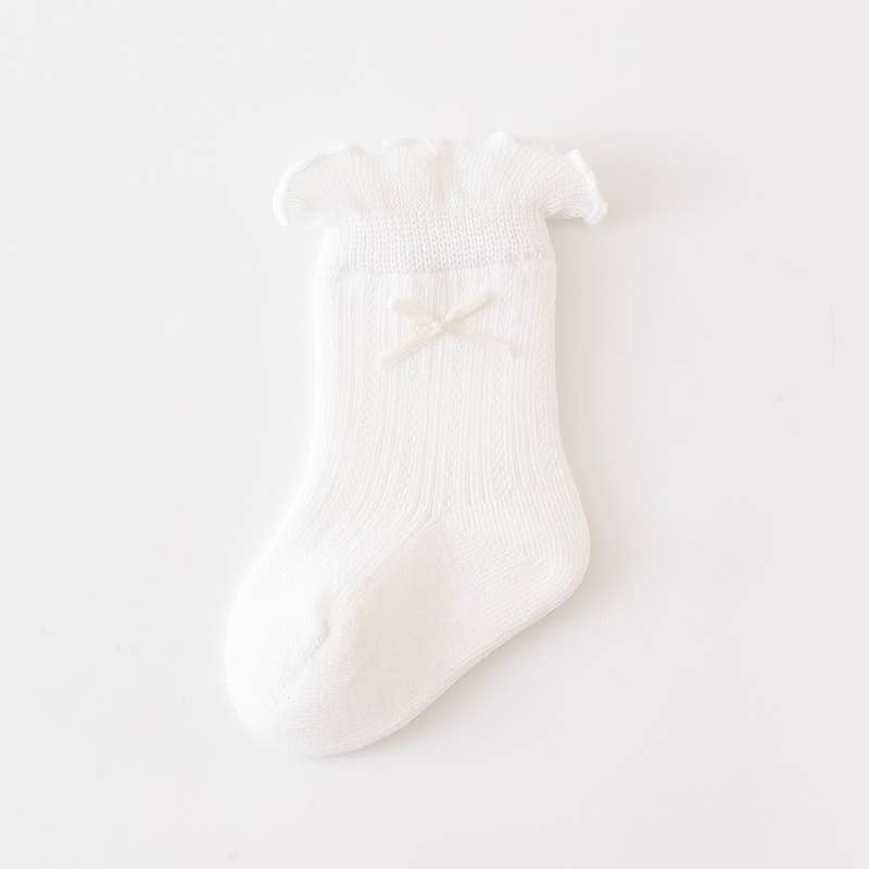 Little Trendy - Wholesale Socks - Baby - Baby newborn breathable lace socks0