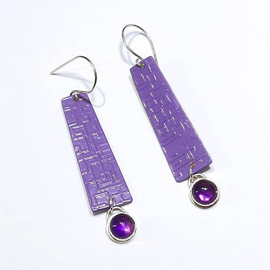 Beneath the Surface Earrings for wholesale by Audacious Studio
