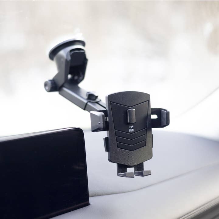 Black DGN Universal 3-in-1 Strong Car Mount for Windshield, Dashbo for wholesale on Faire