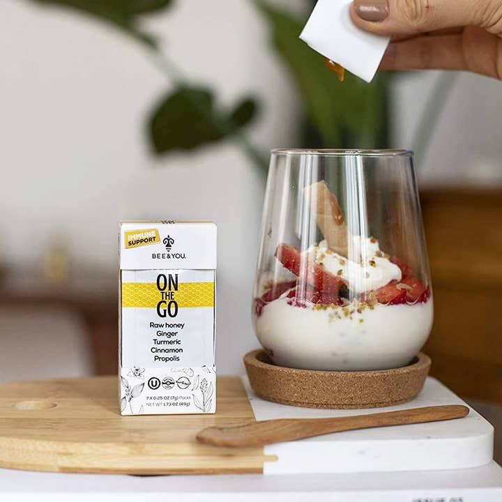 BEE&YOU - Wholesale Oral Supplement/Vitamin - On The Go Turmeric-Cinnamon-Ginger (Immunity)