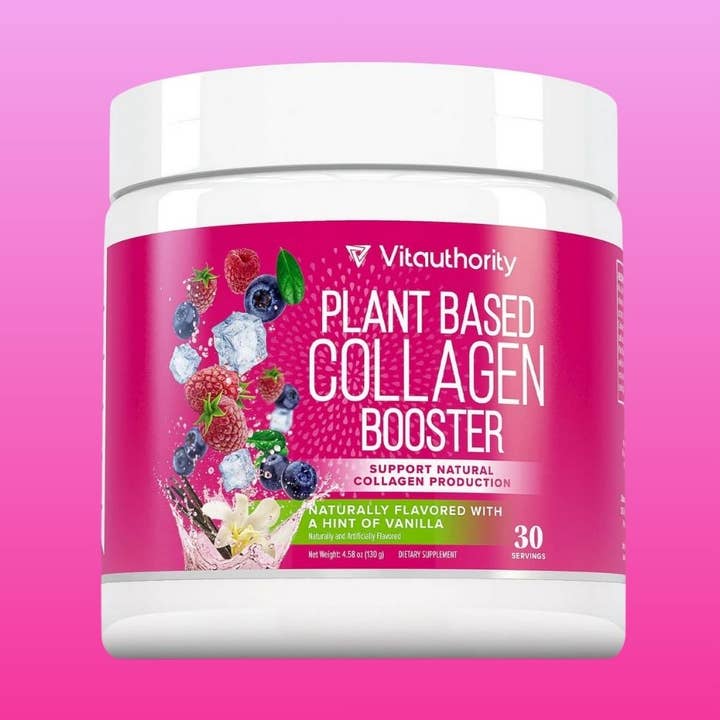 Vanilla Plant Based Collagen Boost Powder -Hair, Skin & Nail for wholesale by Vitauthority