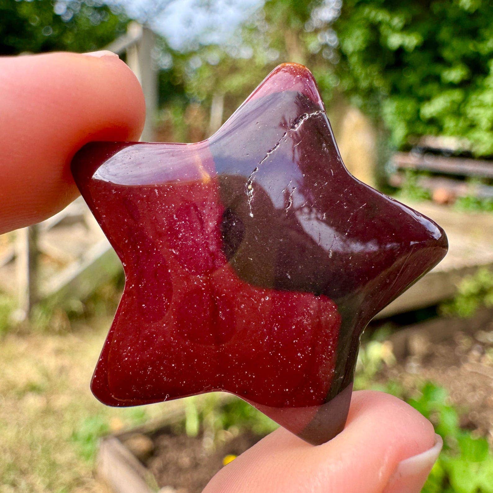 Elf Kendal Hippies - Wholesale Spiritual Stone/Crystal - Crystal star 3cm or 1.2inch by elf in UK Gemstone star gifts7