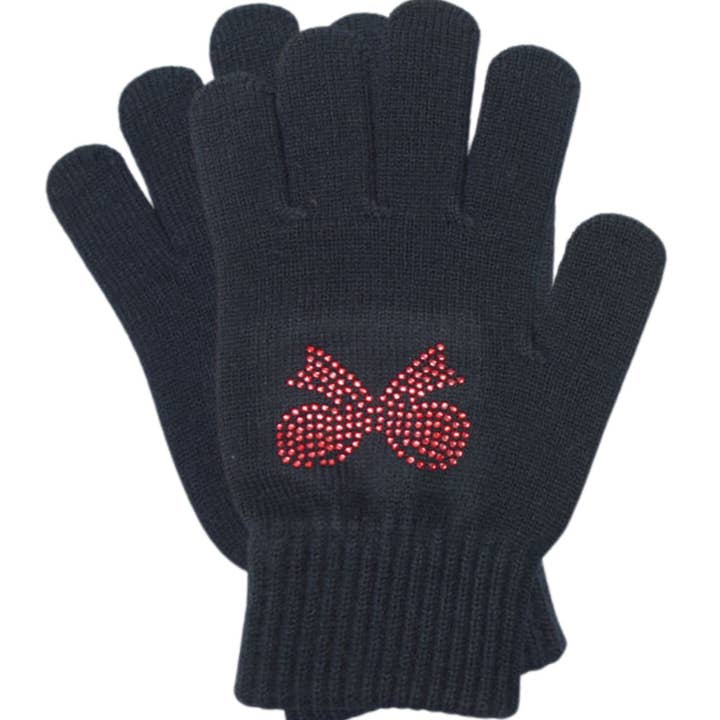 Guanto con fiocco e strass Julie & Judah per la vendita all'ingrosso da parte di Julie & Judah