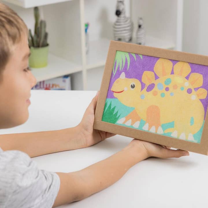 Just Imagine Toys – wholesale Art set – Child & baby – Sablimage Sand Art for Kids - Dinosaurs4