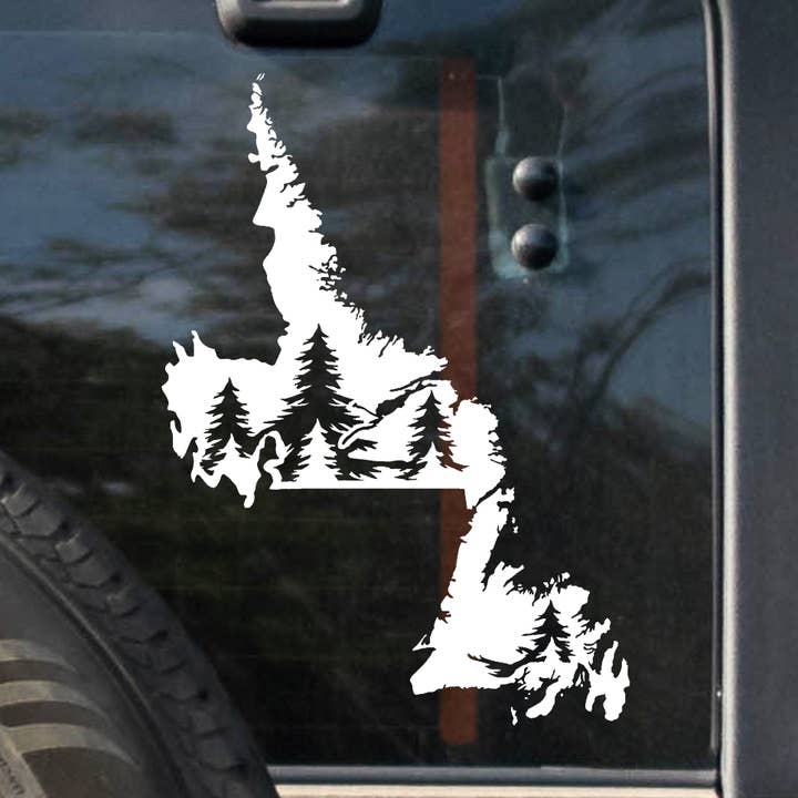NEWFOUNDLAND Province Vinyl Decal for Car Window for wholesale by Hive Decals