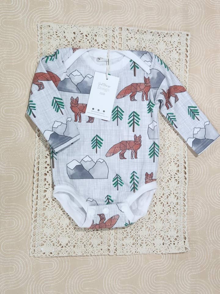 Small Blessings Design – Großhandel Body (ohne Füße) – Baby – Fox Body, Säuglingskleidung, Bodysuit, Säuglings-Strampler 0