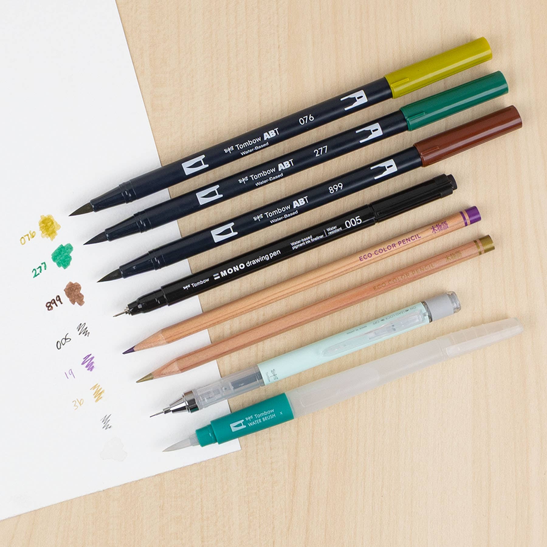 Tombow - Wholesale Marker - Urban Sketching Set3