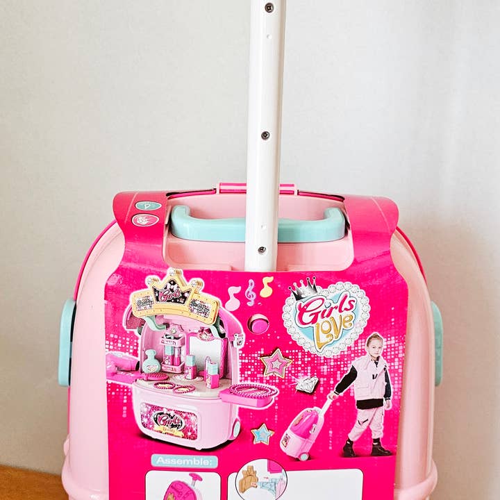 Family 8 Toy Company - Vente Lot de jouets – enfant - Kit de beauté 2 en 1 Little Luggage8