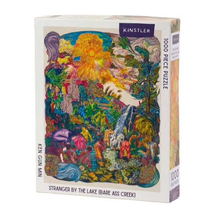 NEW - Stranger by the Lake (Bare Ass Creek) by Ken Gun Min for wholesale by Kinstler Puzzles