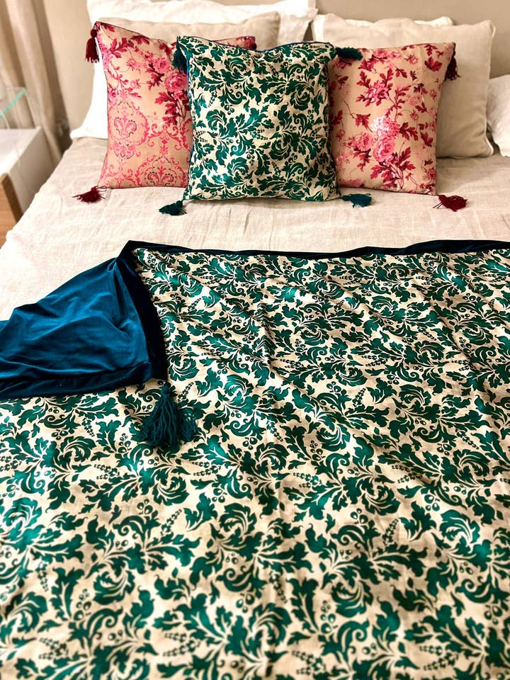 Bosco Gesso Baroque Blanket - Home Design for wholesale by La Vie En Rose - C.I.D.A. s.r.l.