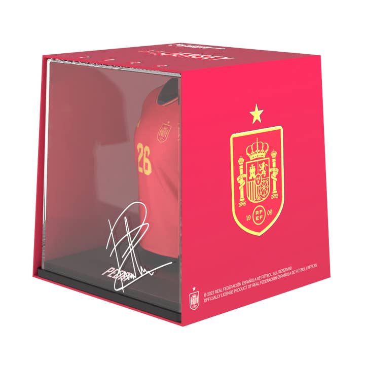 Fußball-Sammlerstück Pedri Spanien 2022 für den Großhandel von FanCollex