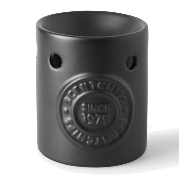 Burner Embossed Since 1979 Black 8x8x10cm for wholesale by ScentChips