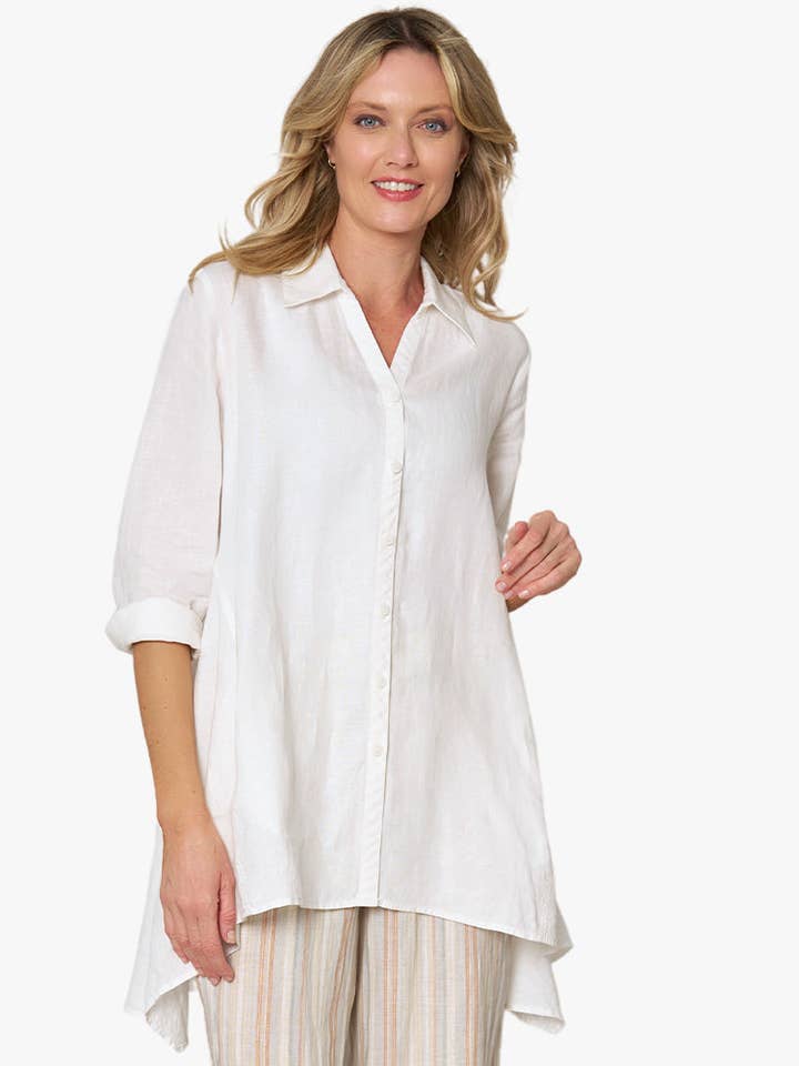 Stella Carakasi - Wholesale Button Down Shirt - Women's - True Form Shirt (*)3