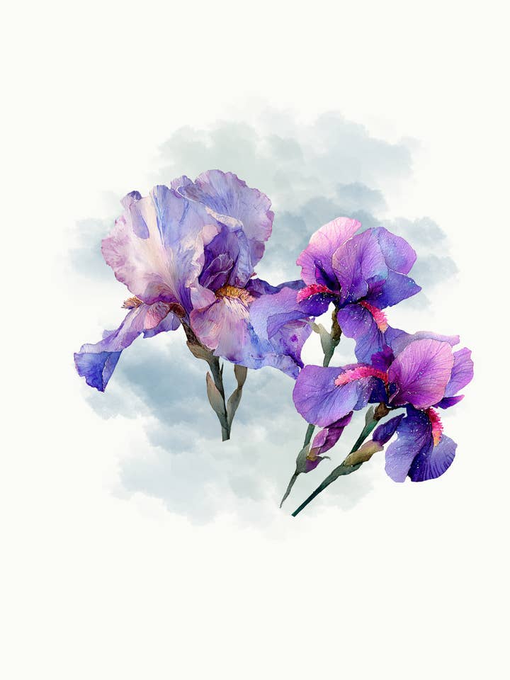 Iris Cardamome | Bougie à la cire de soja pour la vente par Willow & Wick Candles