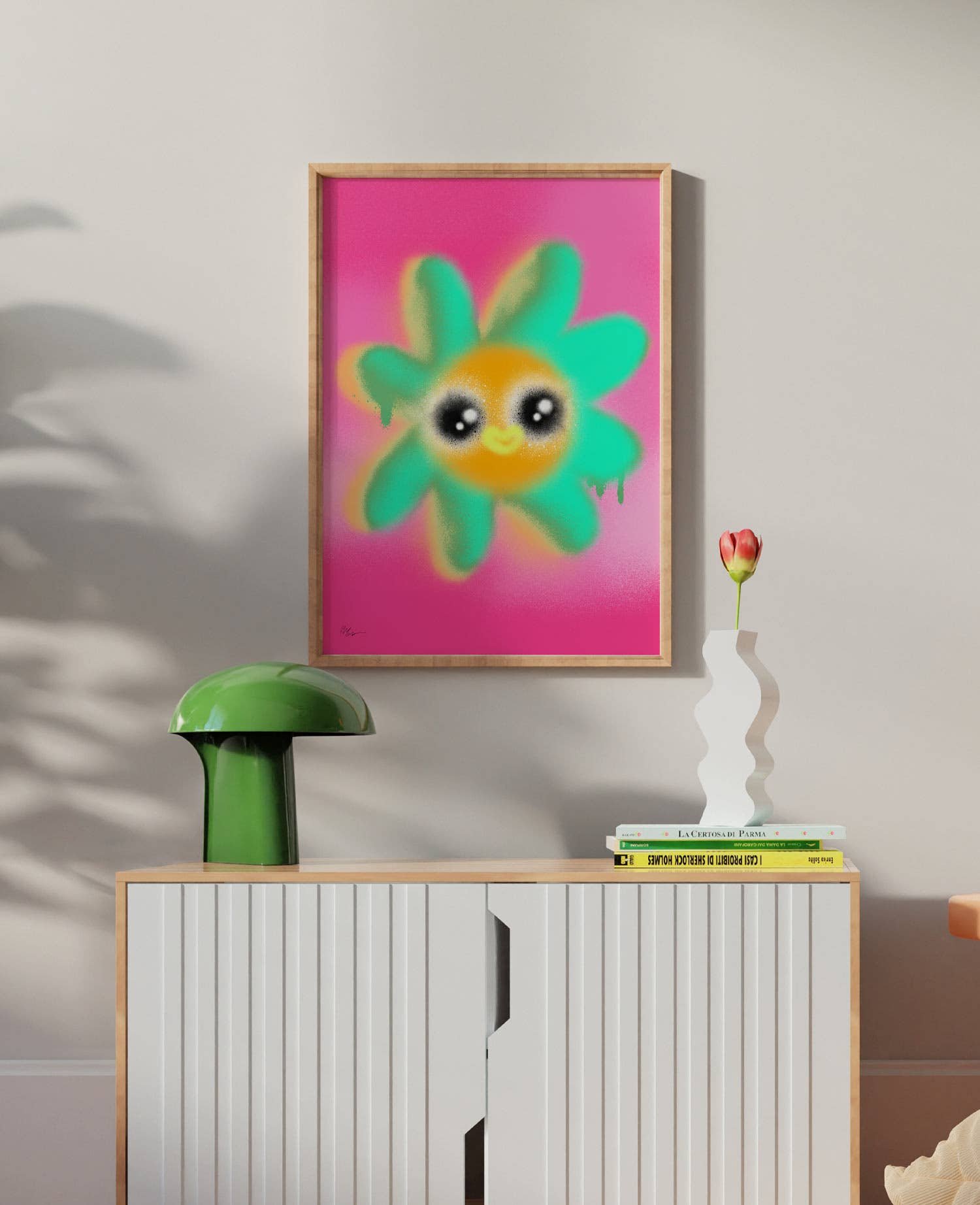 House.warmings - Wholesale Art Print - SOOPA FRENS NEON Art Print - A3 Size1