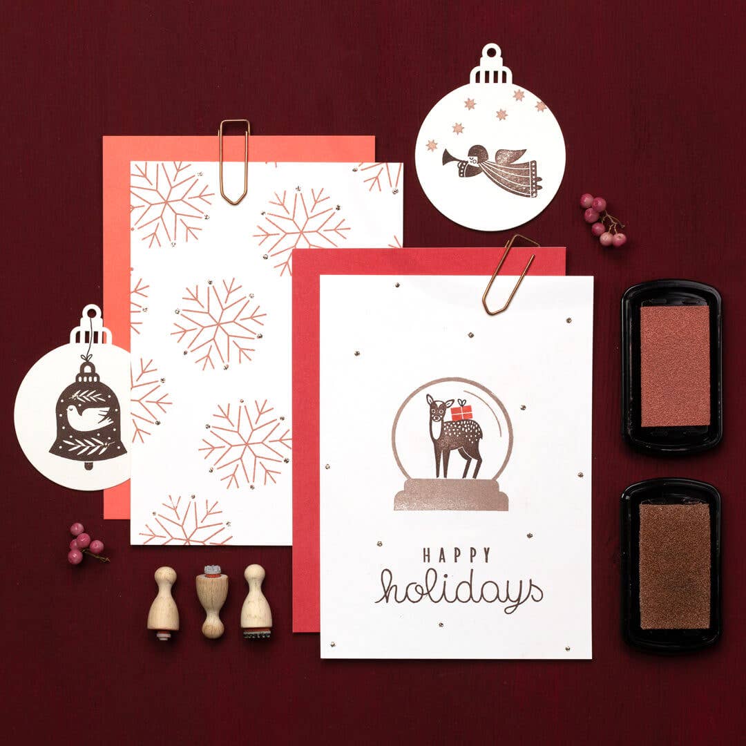 Perlenfischer - Wholesale Rubber/Decorative Stamp - 5x Stamp | Peace Bell3