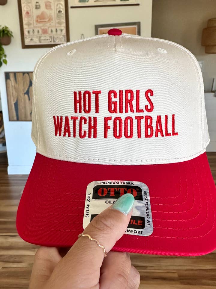 Chapeau de jour de match de football pour filles sexy pour la vente par DENVERCO.