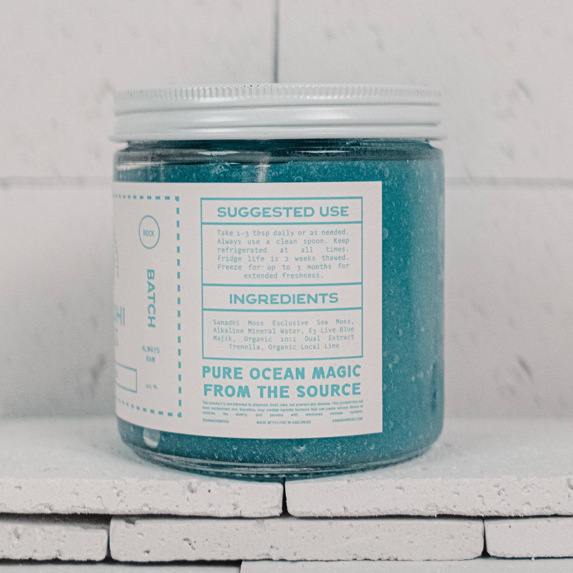 Samadhi Moss - Wholesale Oral Supplement/Vitamin - Blue Gnosis (16oz)3