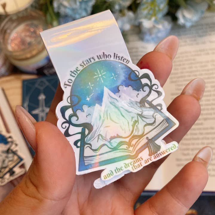 Alsace’s Art - Wholesale Bookmark - ''To The Stars'' -Magnetic Bookmark.2