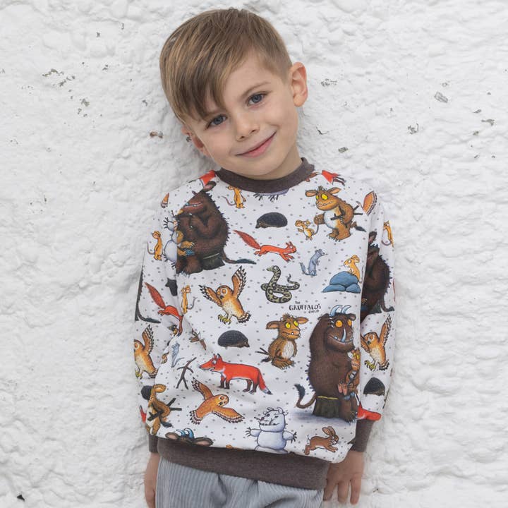Unisex Kinder Sweater Ronde Hals voor wholesale door ILLUSTRABIMBI