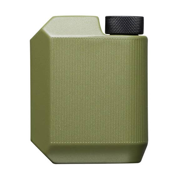 Flask - 9oz Rough Matte Olive for wholesale by CORKCICLE