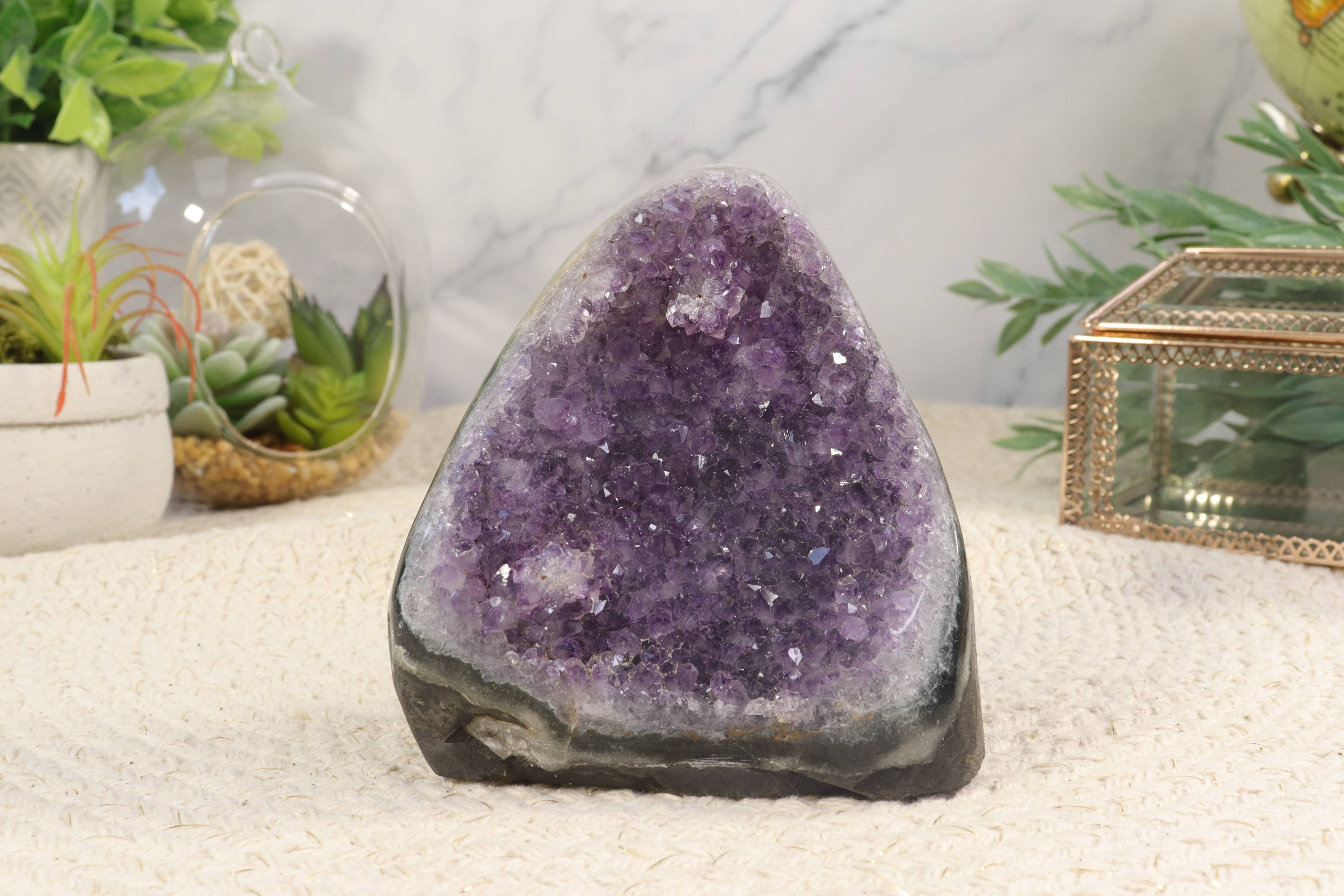 Natures Artifacts Inc - Wholesale Spiritual Stone/Crystal - Amethyst Cluster Druze Natural Decorator8