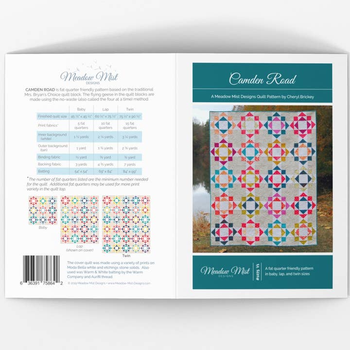 Camden Road - Gedrukt patroon voor wholesale door Meadow Mist Designs