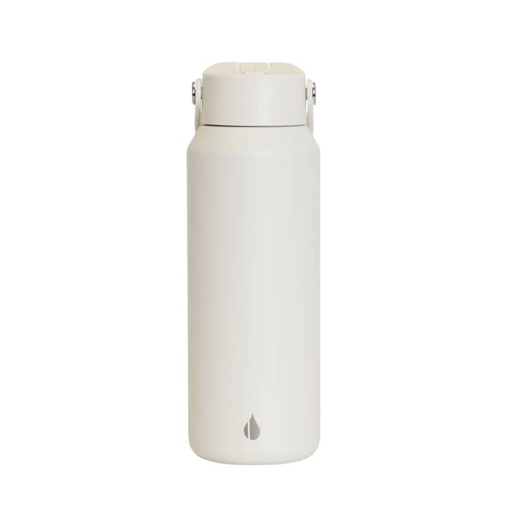 Elemental - Wholesale Water Bottle - 40oz Core Bottle - White
