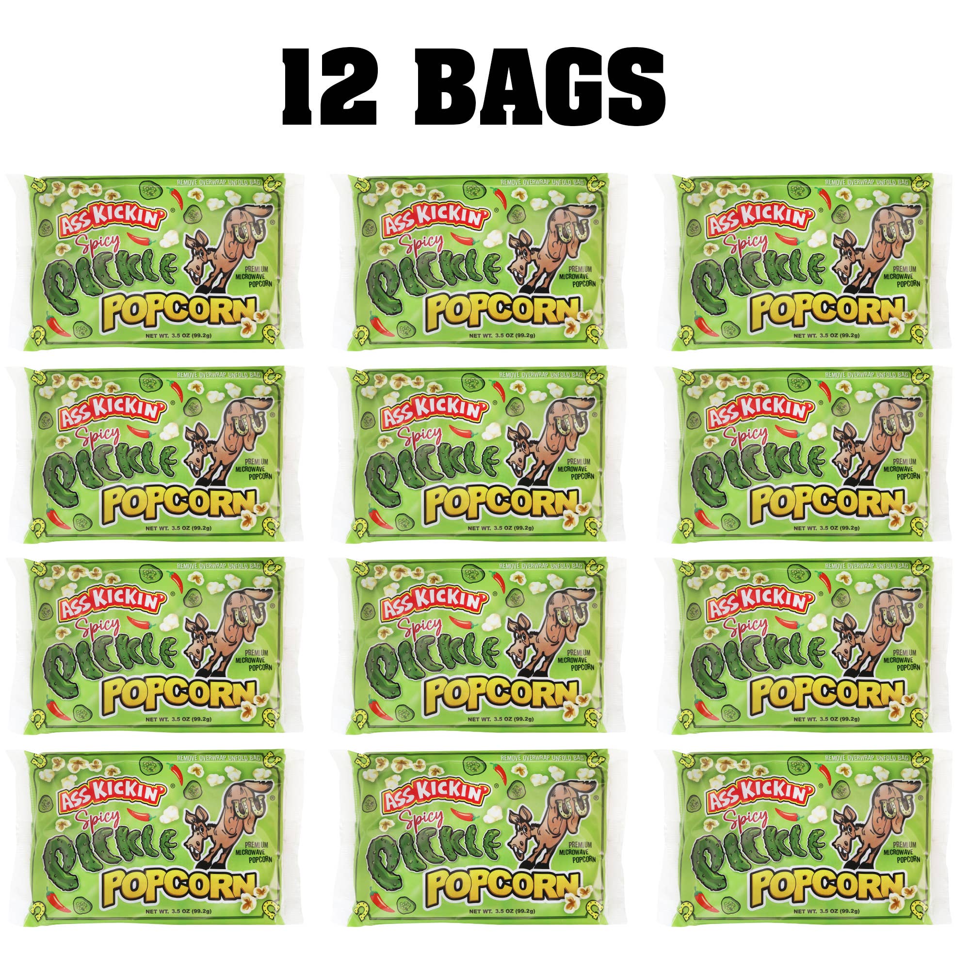 Southwest Specialty Food - Wholesale Popcorn - Ass Kickin’ Spicy Pickle Popcorn2