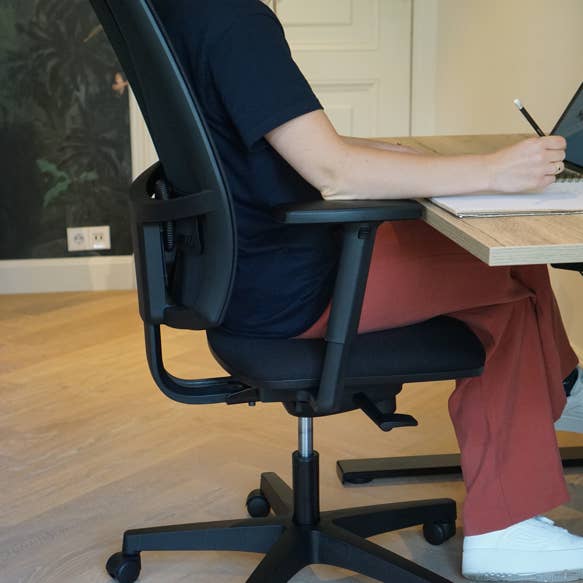 Mijn Werkkamer - Vendita all'ingrosso Sedie - Sedia ergonomica da ufficio Roku Mesh6