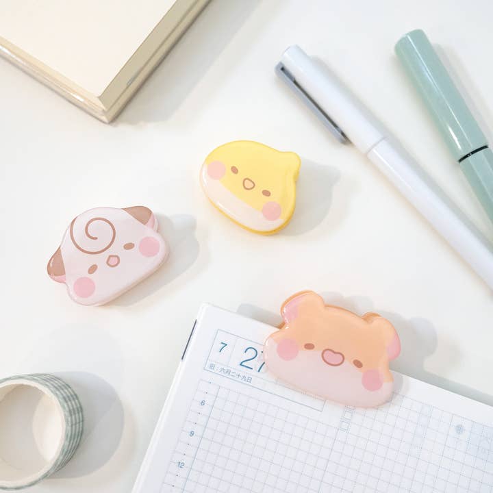 Studio Enon - Wholesale Binderclip - Muffinmaru Jelly Binder Clip2