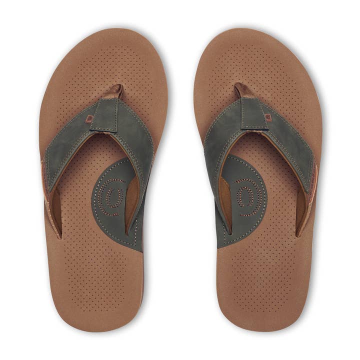 Cobian USA - Wholesale Flip Flops - Men's - ARV 2â„¢ - Sage Stylish and Comfortable Flip Flop Sandal with Arch Support