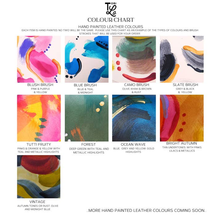 Tori Lo Designs - Wholesale Stud/Post Earrings - Heart Leather Stud Earrings - Multiple Colours