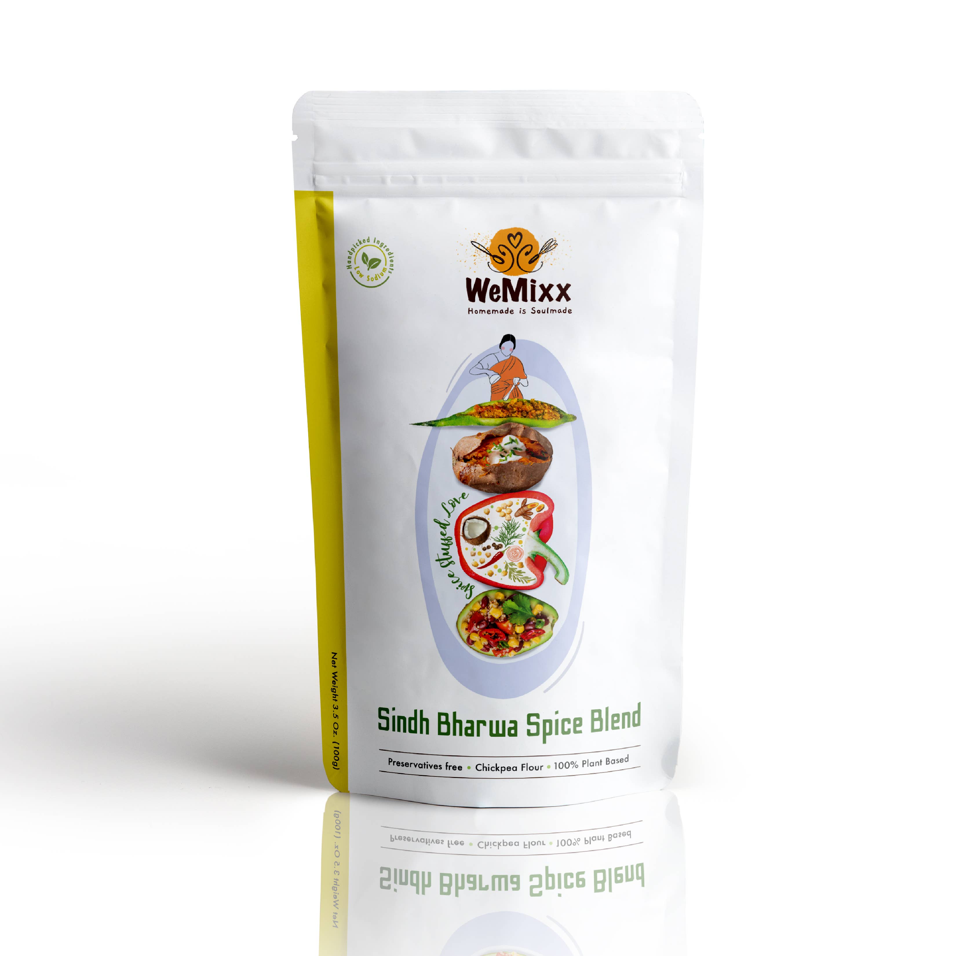 WeMixx - Vente Mélanges d'épices séchées - Mélange de farce biologique Gourmet, mélange d'épices pour pois chiches savoureux