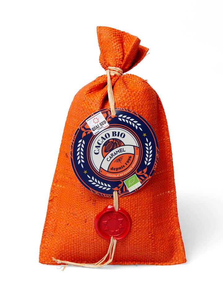 ORGANIC LEAN COCOA FLAVORED POWDER CARAMEL RABANE 350 g for wholesale by QUAI SUD