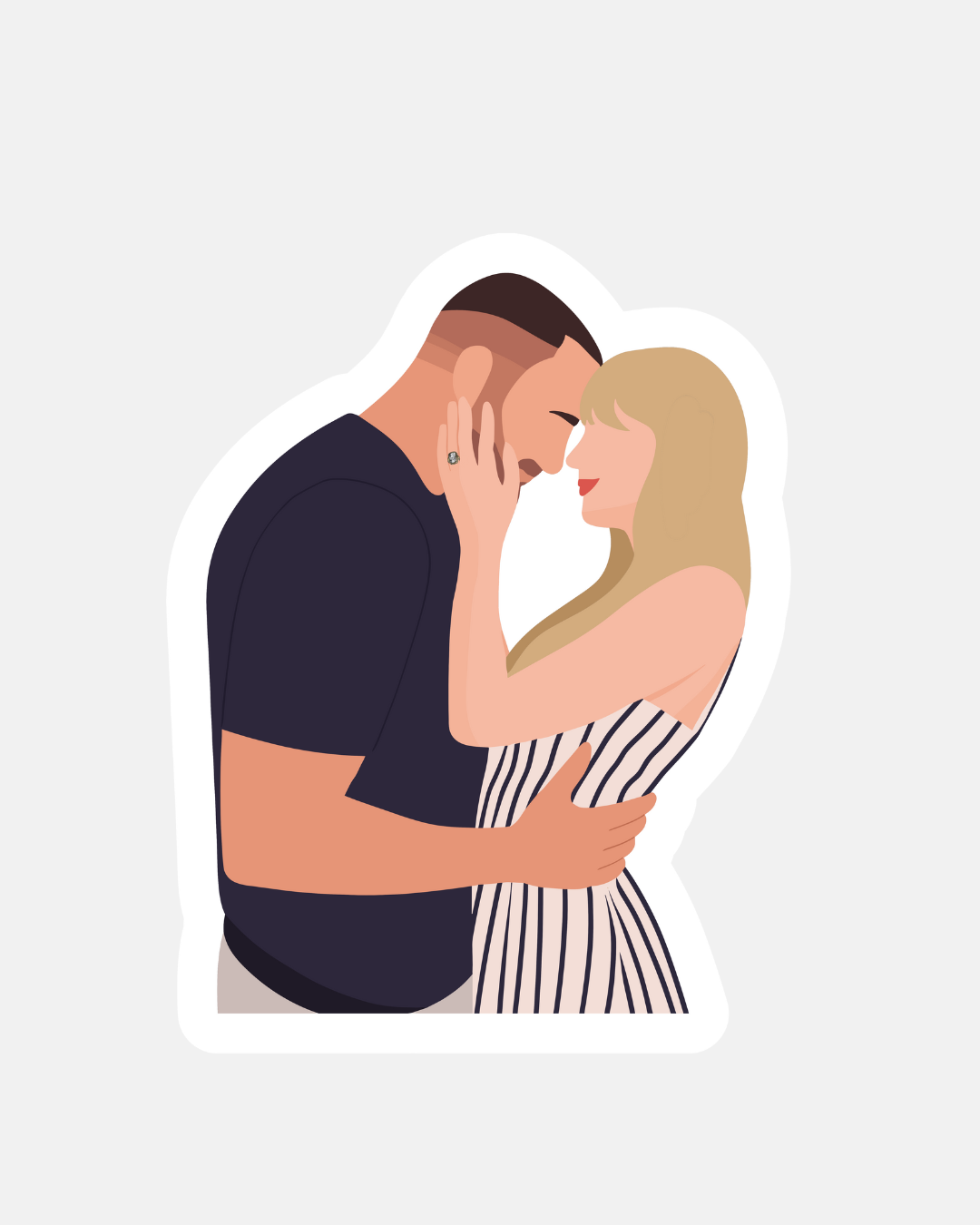 Ninalem's Party - Wholesale Sticker - Taylor and Travis Engagement Sticker, Swelce0