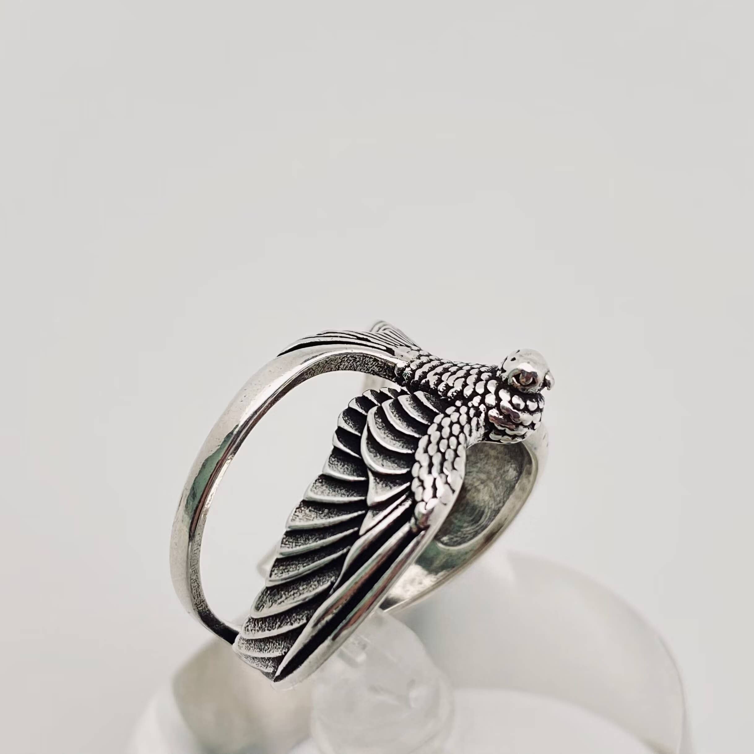Mio Queena – wholesale Cocktail/statement ring – Multi-style Silver-plated rings Adjustable7