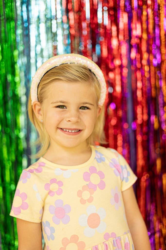 The Heady Chic – wholesale Fashion Headband - Kids – Kid and Tween Sequin Padded Headband4