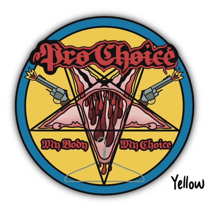 Pro Choice, My Body My Choice Uterus - Art Print for wholesale by Amanda Eiden