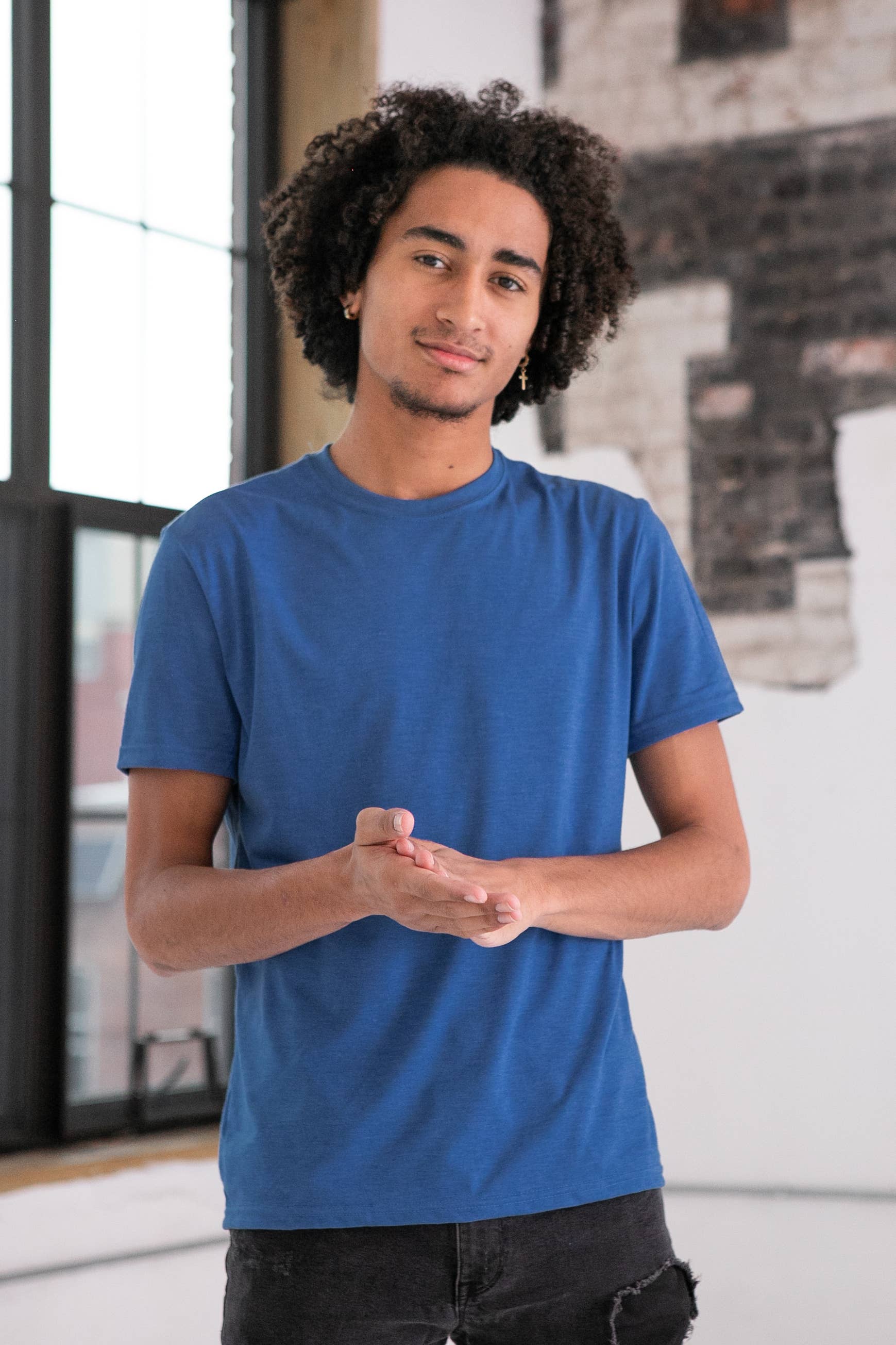 GOEX Apparel - Wholesale T-Shirt - Men's - Unisex Short Sleeve Triblend Tee10