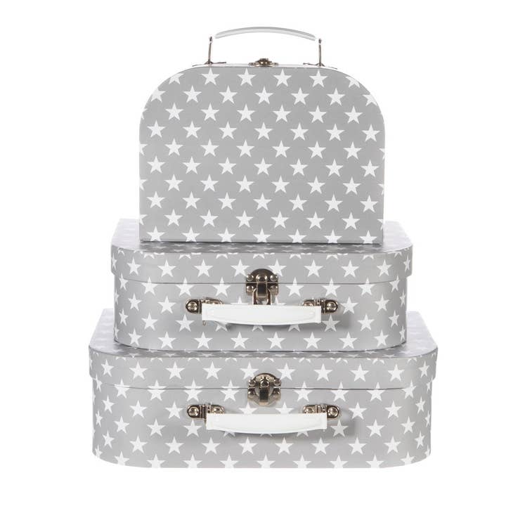 Nordic Star Suitcases - Set of 3 for wholesale by Sass and Belle